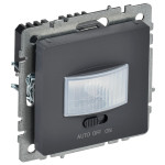 Датчик движения IEK Brite инфракрасный 500 Вт, высота 0,8-1,4м графит, IEK