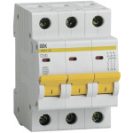 Автоматический выключатель IEK ВА47-29 3Р 50А 4,5кА х-ка С, IEK