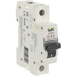 Автоматический выключатель IEK ARMAT 1P 4А (D) 6кА, IEK