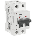 Автоматический выключатель IEK ARMAT M10N 2P Z 4А, IEK