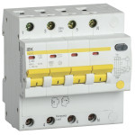 Дифавтомат IEK АД14S 4P 40А (C), 100 мА ( AC ), IEK