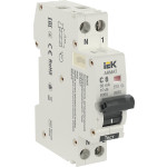 Дифавтомат IEK ARMAT 1P+N 6А (C) 6 кА, 30 мА (AC), IEK