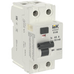 УЗО IEK ARMAT R10N 2P 40А 30мА тип AC, IEK