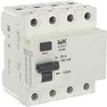 УЗО IEK ARMAT R10N 4P 40А 100мА тип AC, IEK