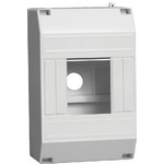 Корпус пластиковый IEK KREPTA 3 КМПн 1/4 IP20 белый IEK, IEK
